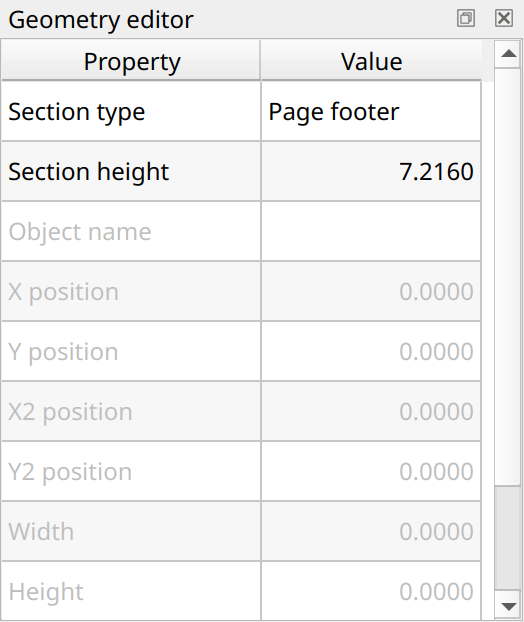 geometry editor
